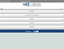 Tablet Screenshot of hotelpyrgi.it
